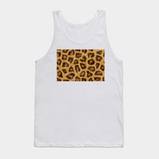 Leopard skin texture pattern Tank Top